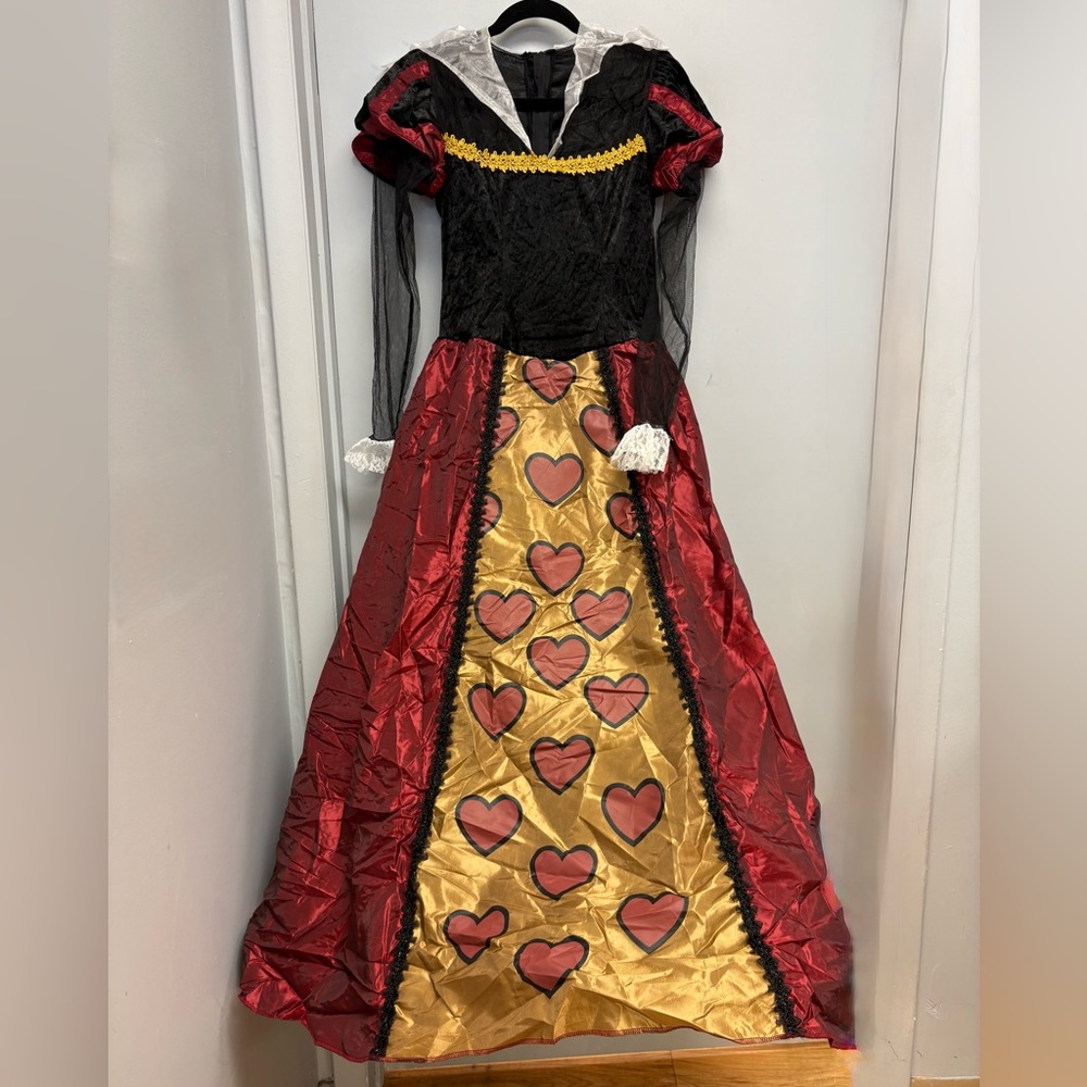❤️ Queen of Hearts Costume – Alice in Wonderland – Adult Medium ❤️